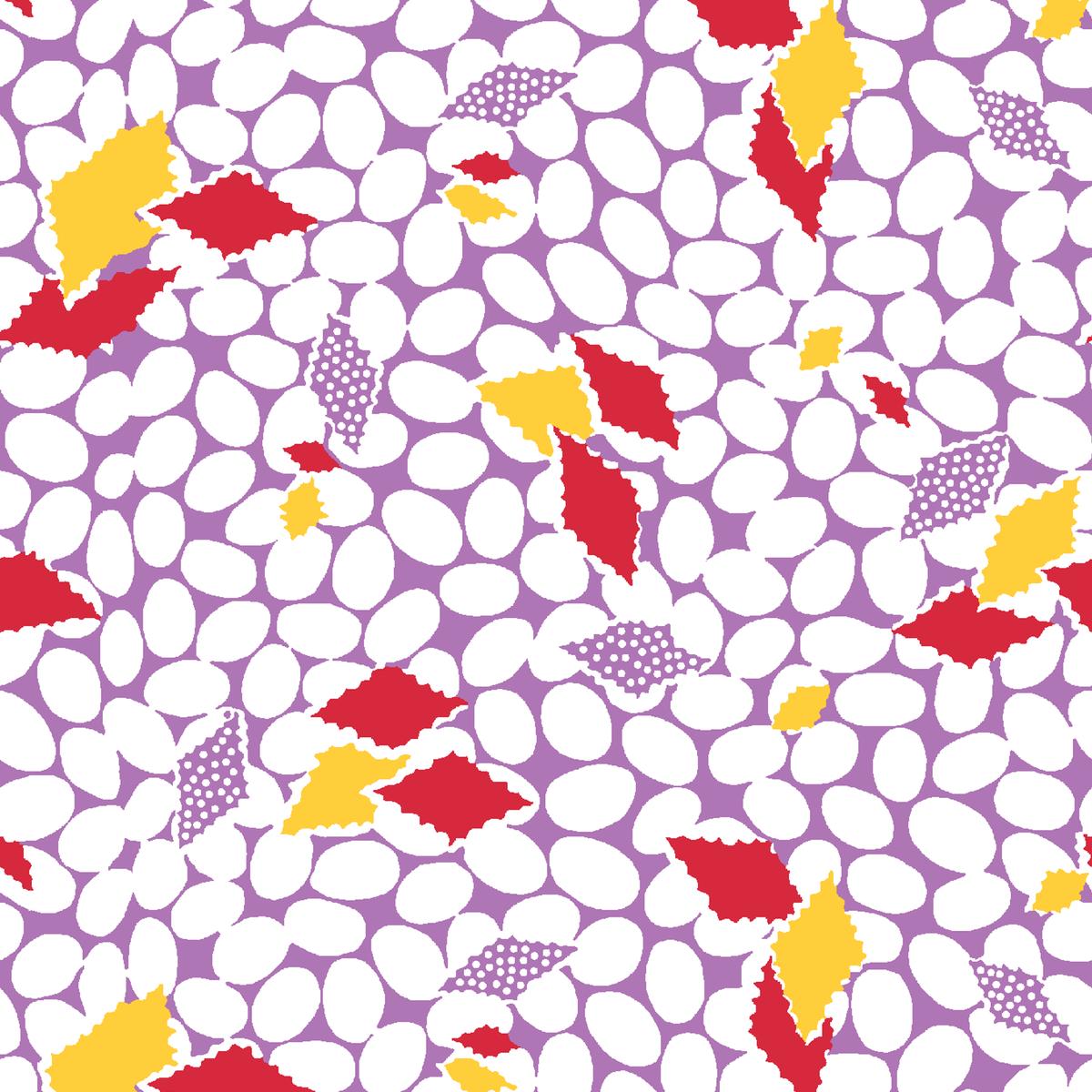 Mod Mosaic - Lavender Geometric Fabric