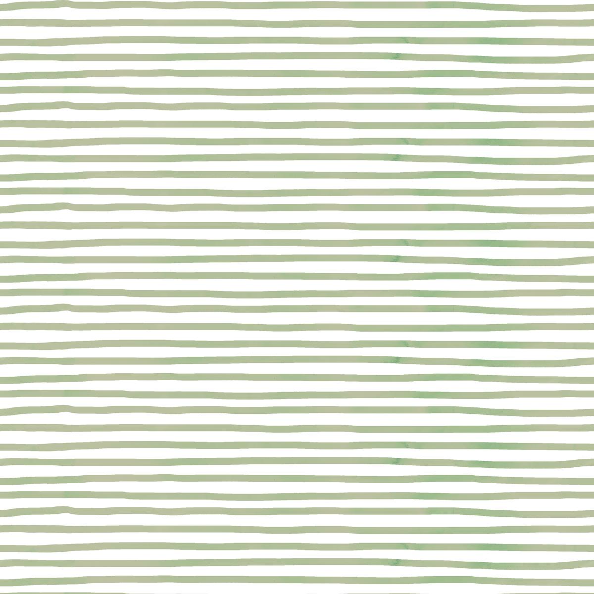 Susan Winget - Fresh Horizons - Green Stripe Fabric
