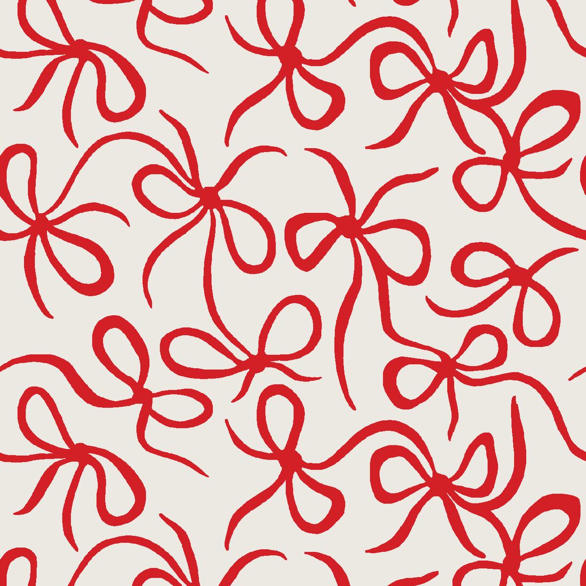 Thin Bows on Alizaron Fabric