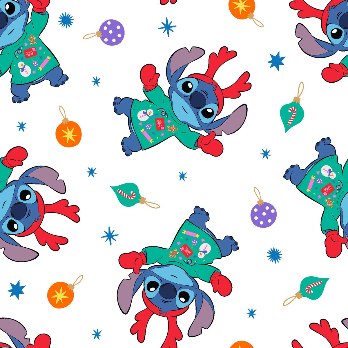 Disney Lilo & Stitch Very Merry Fabric
