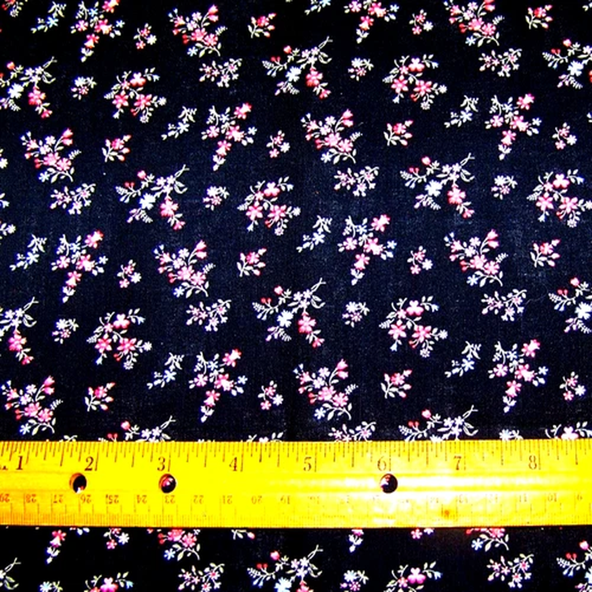 Floral Cheetah Print Fabric By Print Concepts $7.99 Per 1/2 Yd.