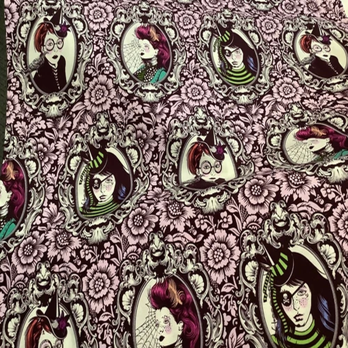 Jardiniere By Stephanie Brandenburg Frond Design Studios Floral Quilting Fabric