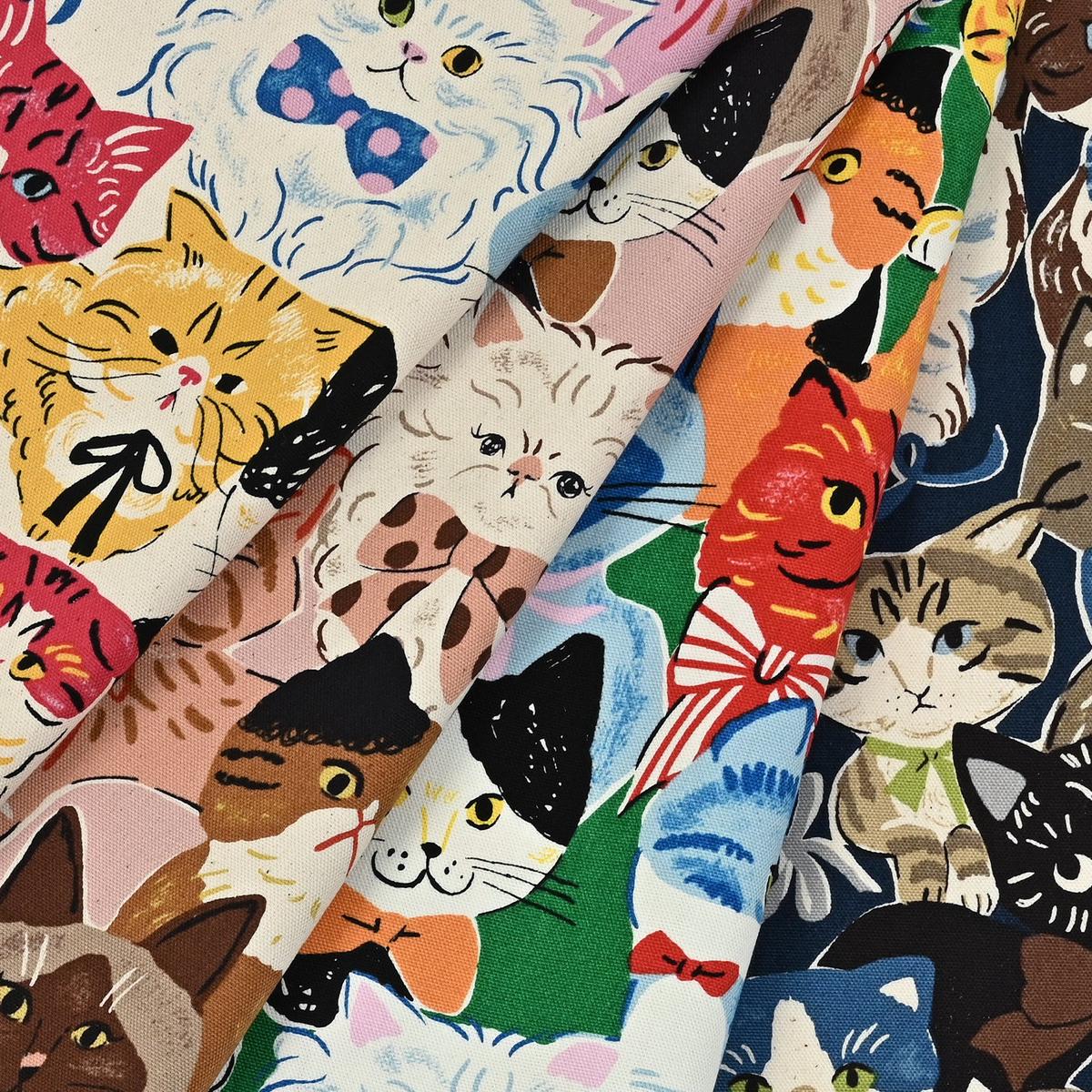 Powerful Animal Cats Retro Oxford YGA-76080-1