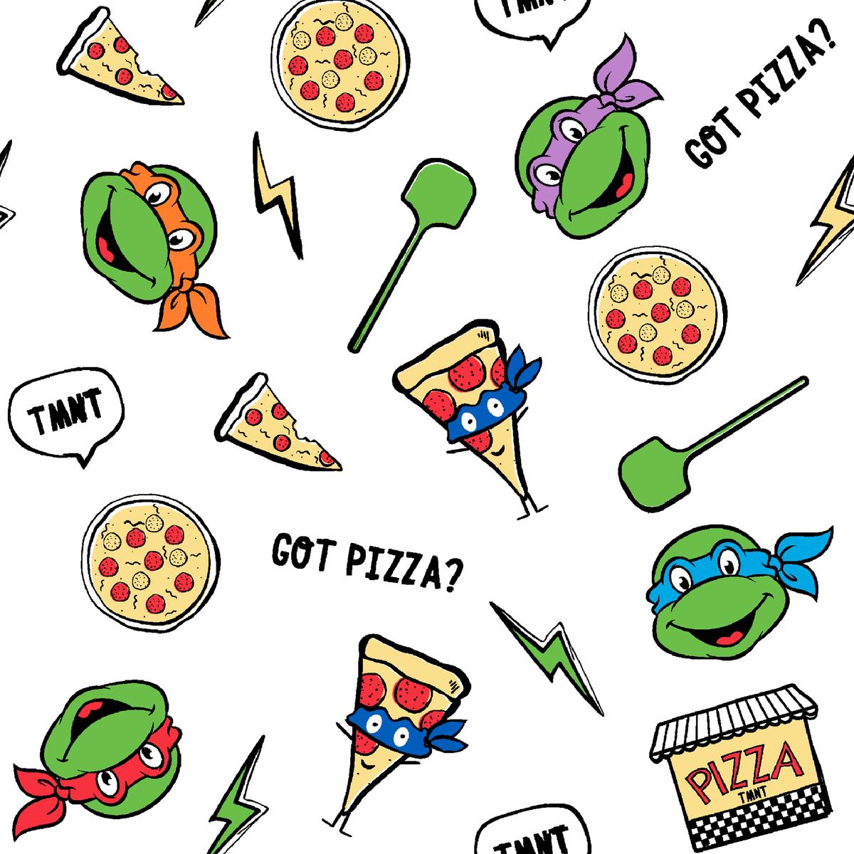 Nickelodeon TMNT Got Pizza Fabric