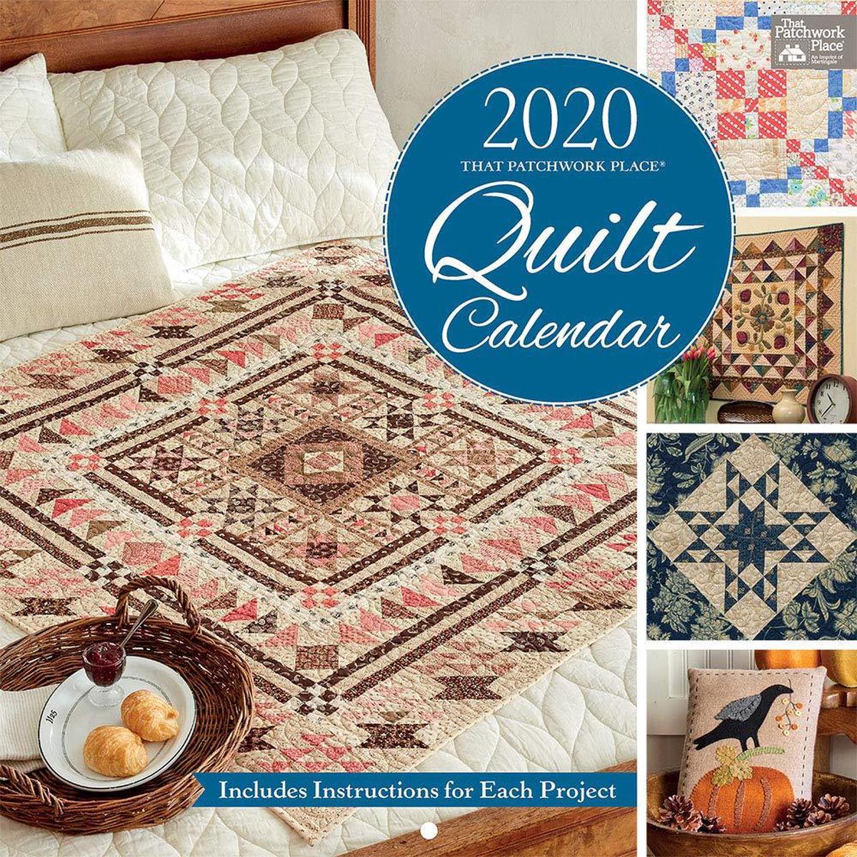 2020 - 12-Month Quilt Calendar by That Patchwork Place