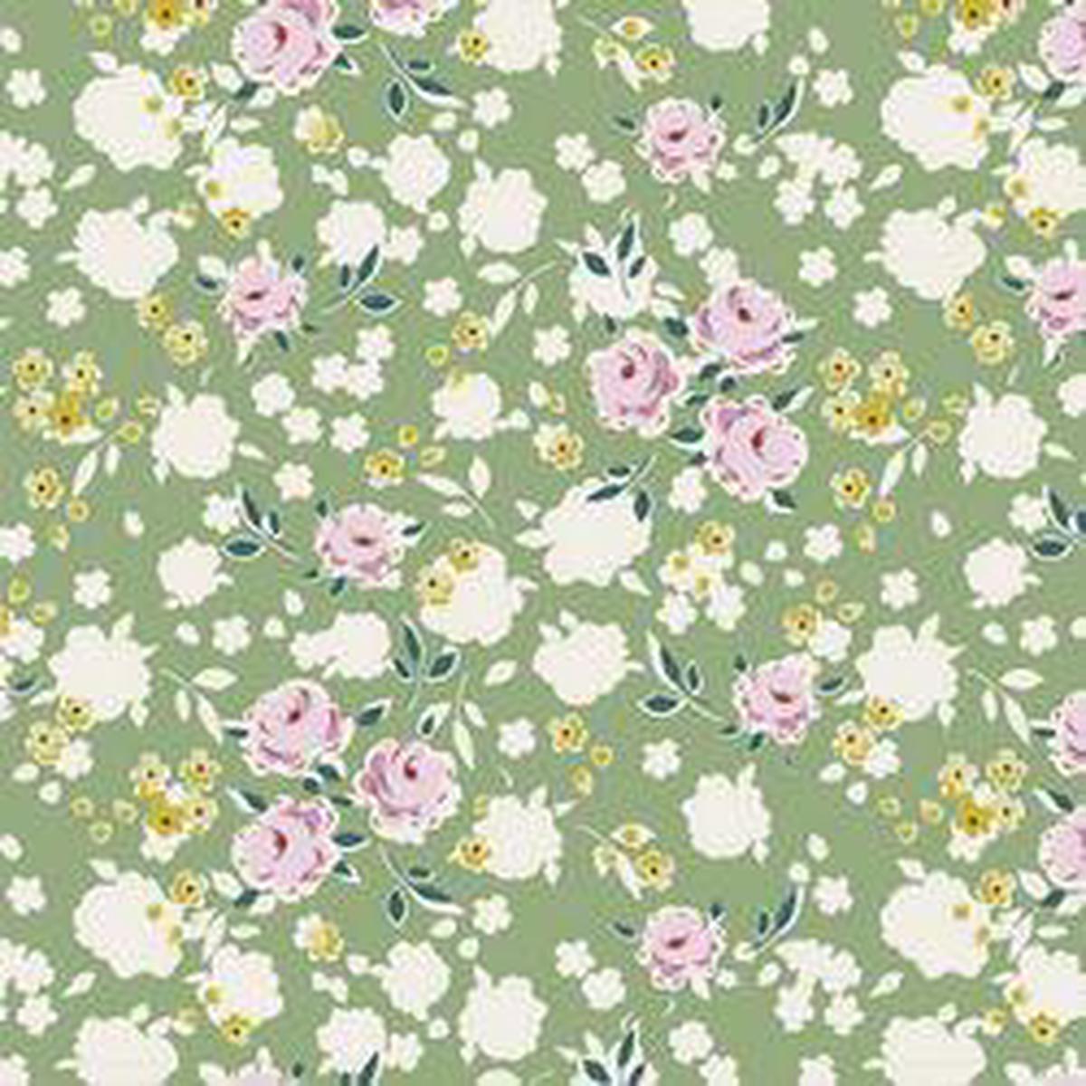 Fabric, Apple Butter Collection by Tilda - BONNIE SAGE (by the yard)