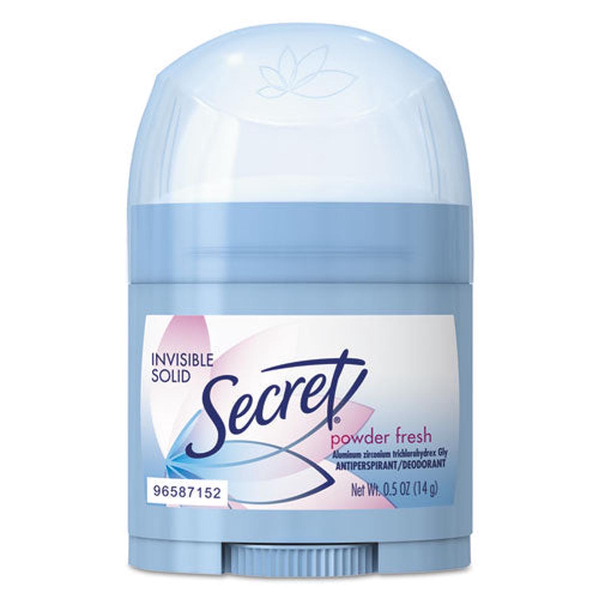 Invisible Solid Anti-perspirant And Deodorant, Powder Fresh, 0.5 Oz Stick, 24-carton