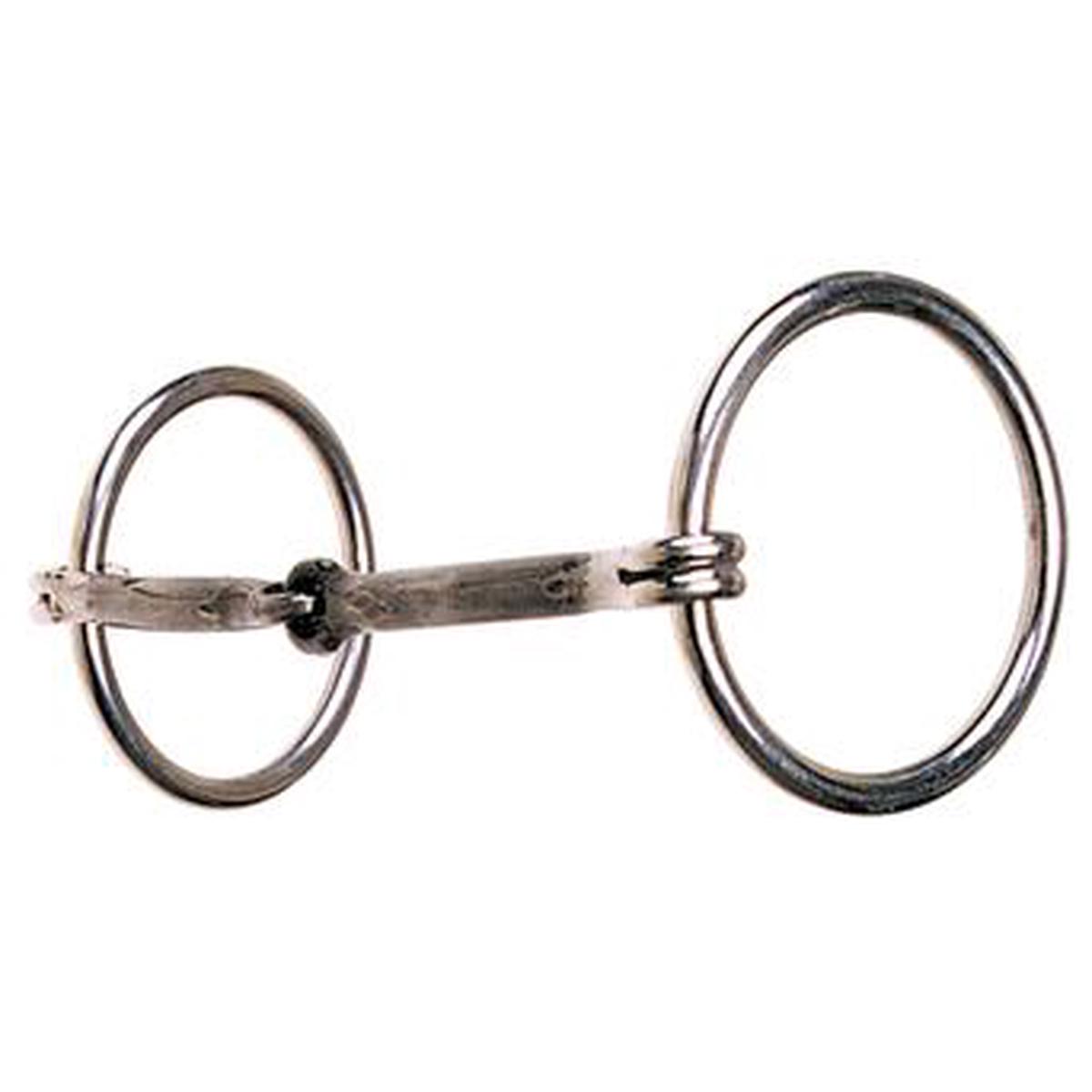 102 MEDIUM RINGS  3/8 SMOOTH SWEET IRON SNAFFLE  STAGE A