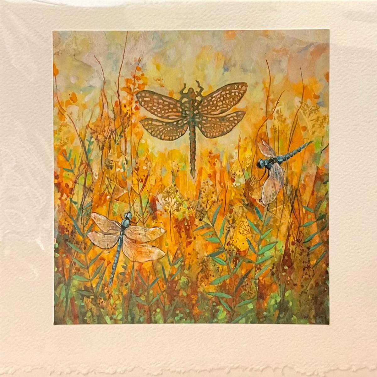 Dragonfly Season Note Card