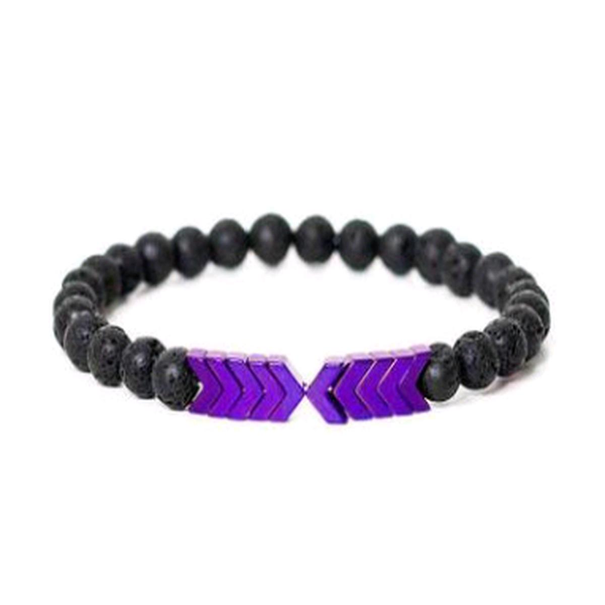 Volcanic Stone Magnetic Bracelet for Men and Women