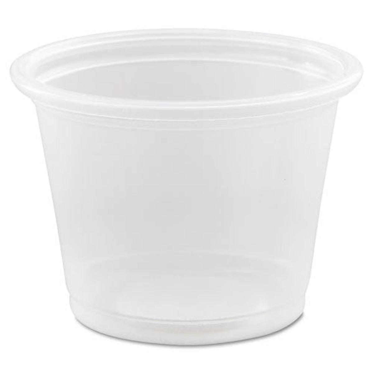 Conex Complements Ploypropylene Portion-medicine Cups, 1 Oz, Clear, 125-bag, 20 Bags-carton