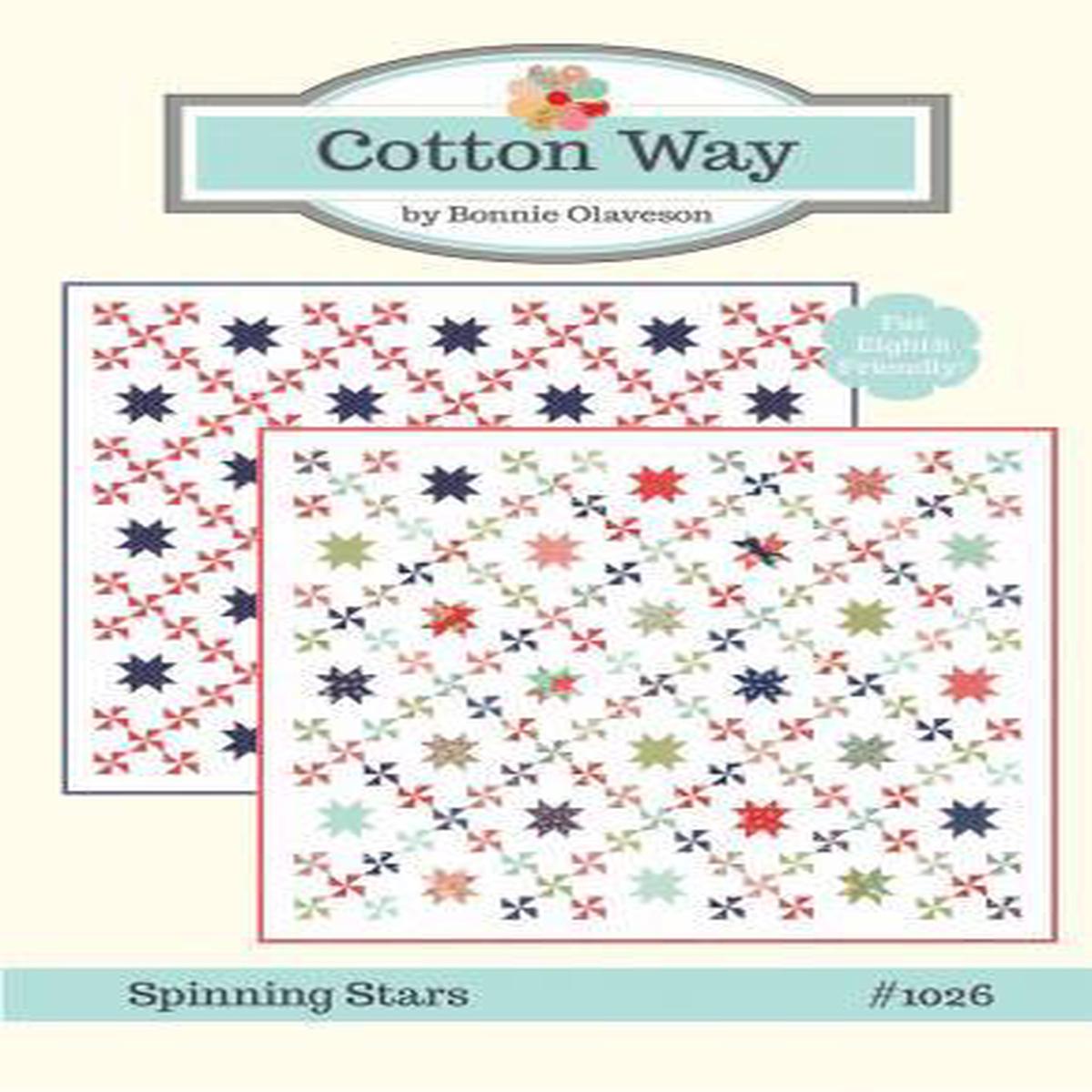 PATTERN, Cotton Way by Bonnie Olaveson - SPINNING STARS #1026