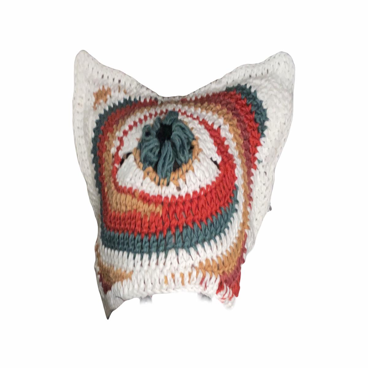 A Trippy Winter Foxes Hat