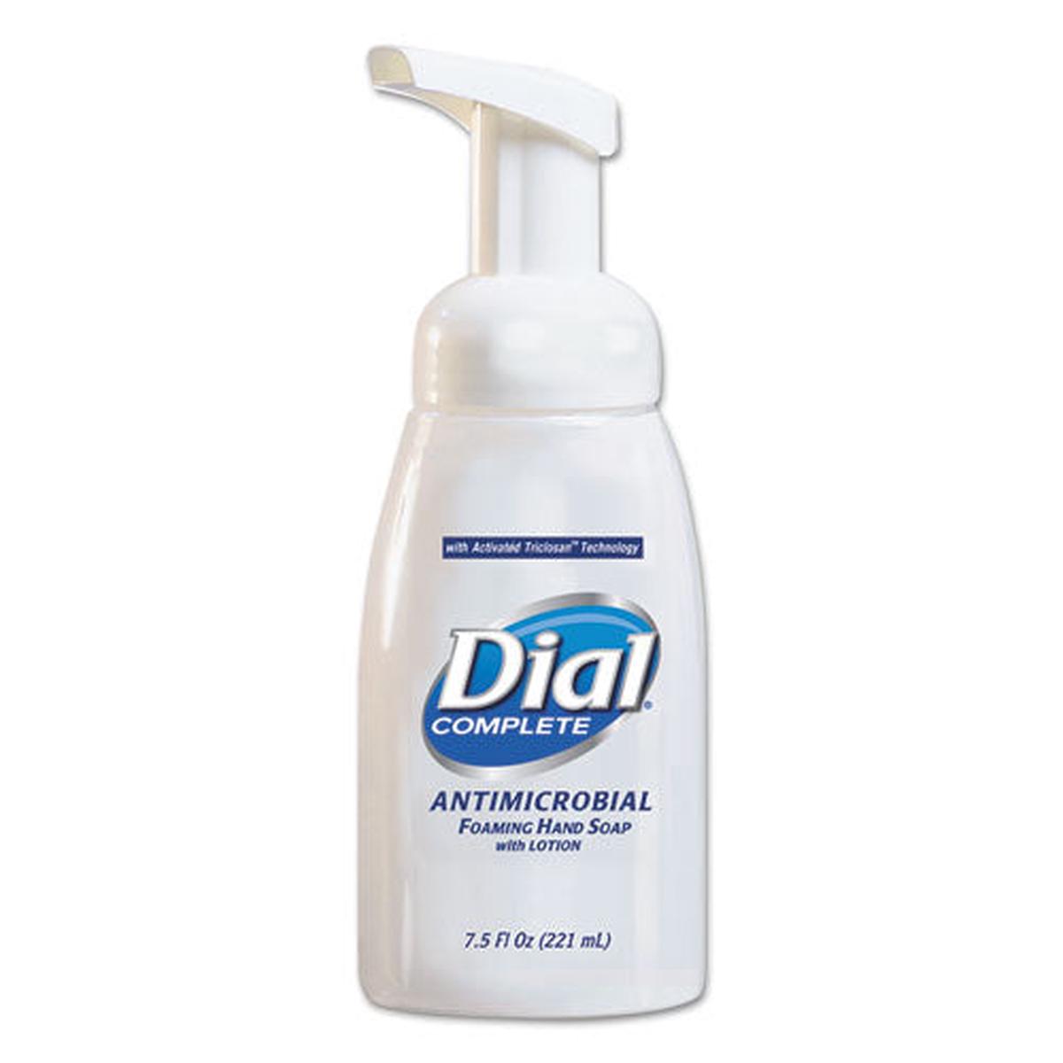 Antimicrobial Foaming Hand Wash, 7.5 Oz Tabletop Pump, 12-carton