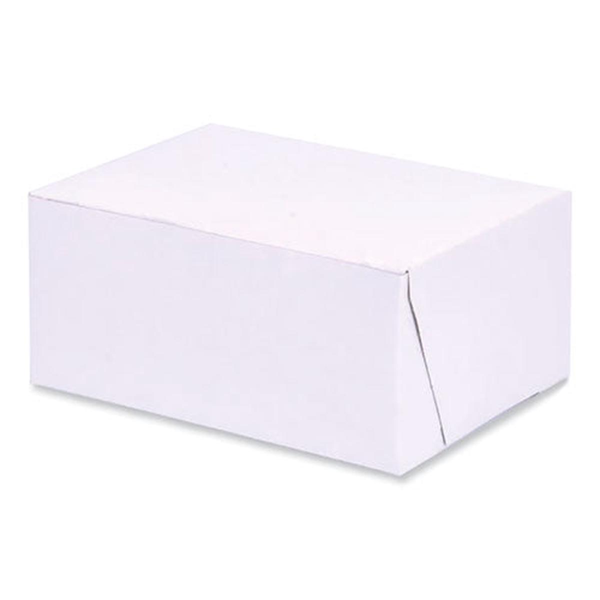 Bakery Boxes, 6 X 4.45 X 2.75, White, Paper, 250/carton