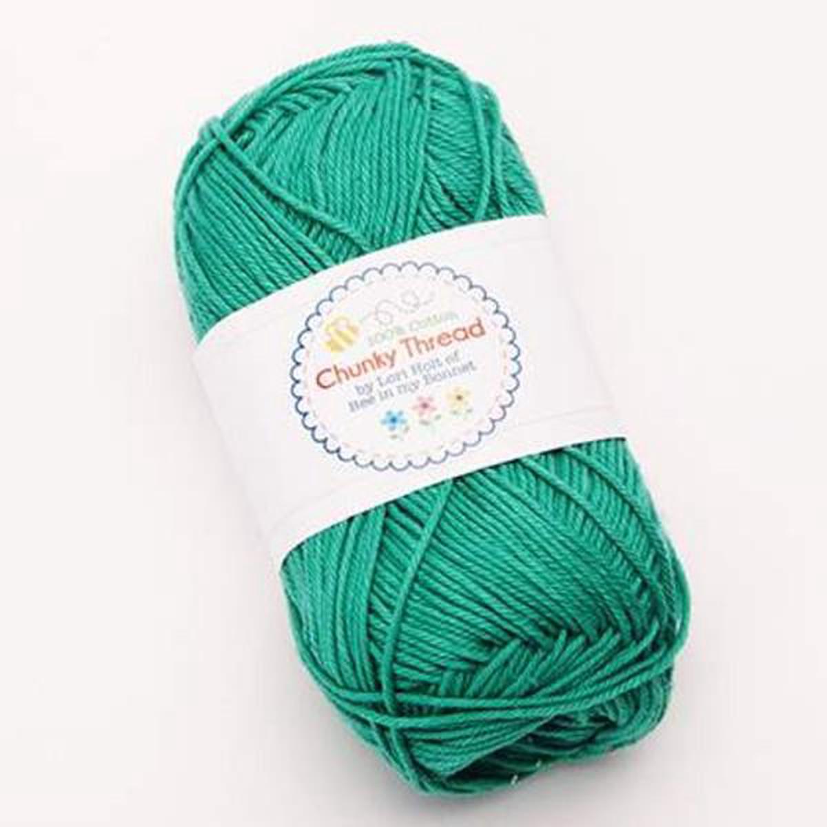 Crochet Chunky Thread by Lori Holt, 50gm VIVID
