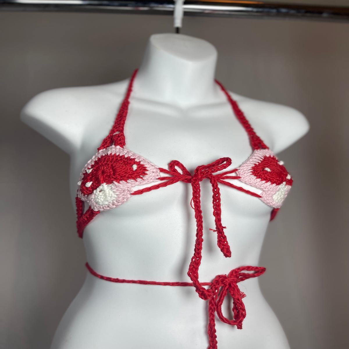 Poppy and Potpourri Mushroom Micro Bikini