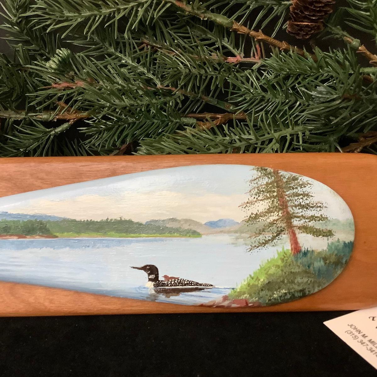 Loons on the Lake Plaque
