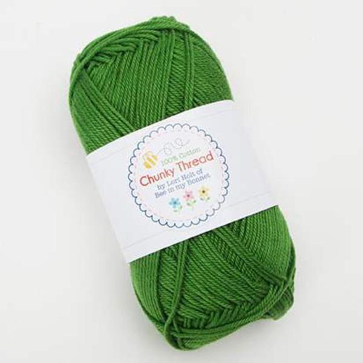 Crochet Chunky Thread by Lori Holt, 50gm BASIL