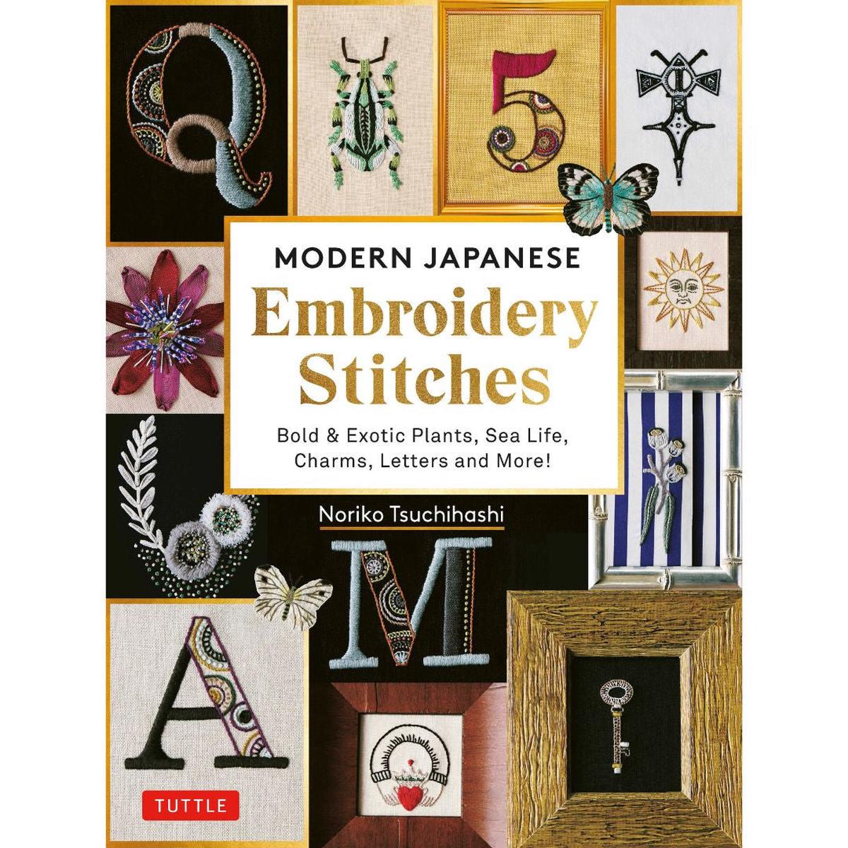Modern Japanese Embroidery Stitch by Noriko Tsuchihashi
