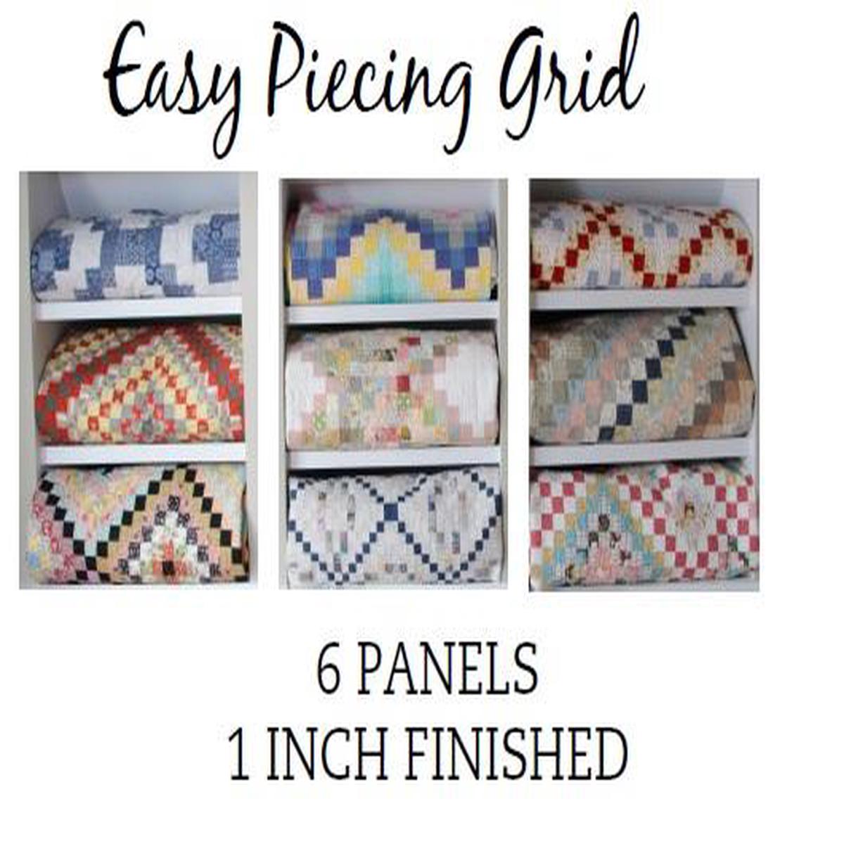 Easy Piecing Grid, 6 Panels 1