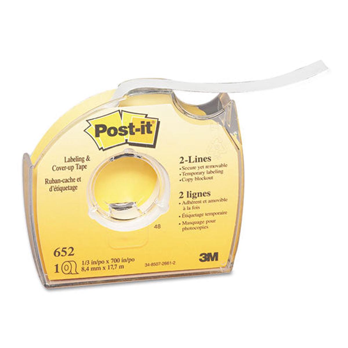 Labeling And Cover-up Tape, Non-refillable, 1-3