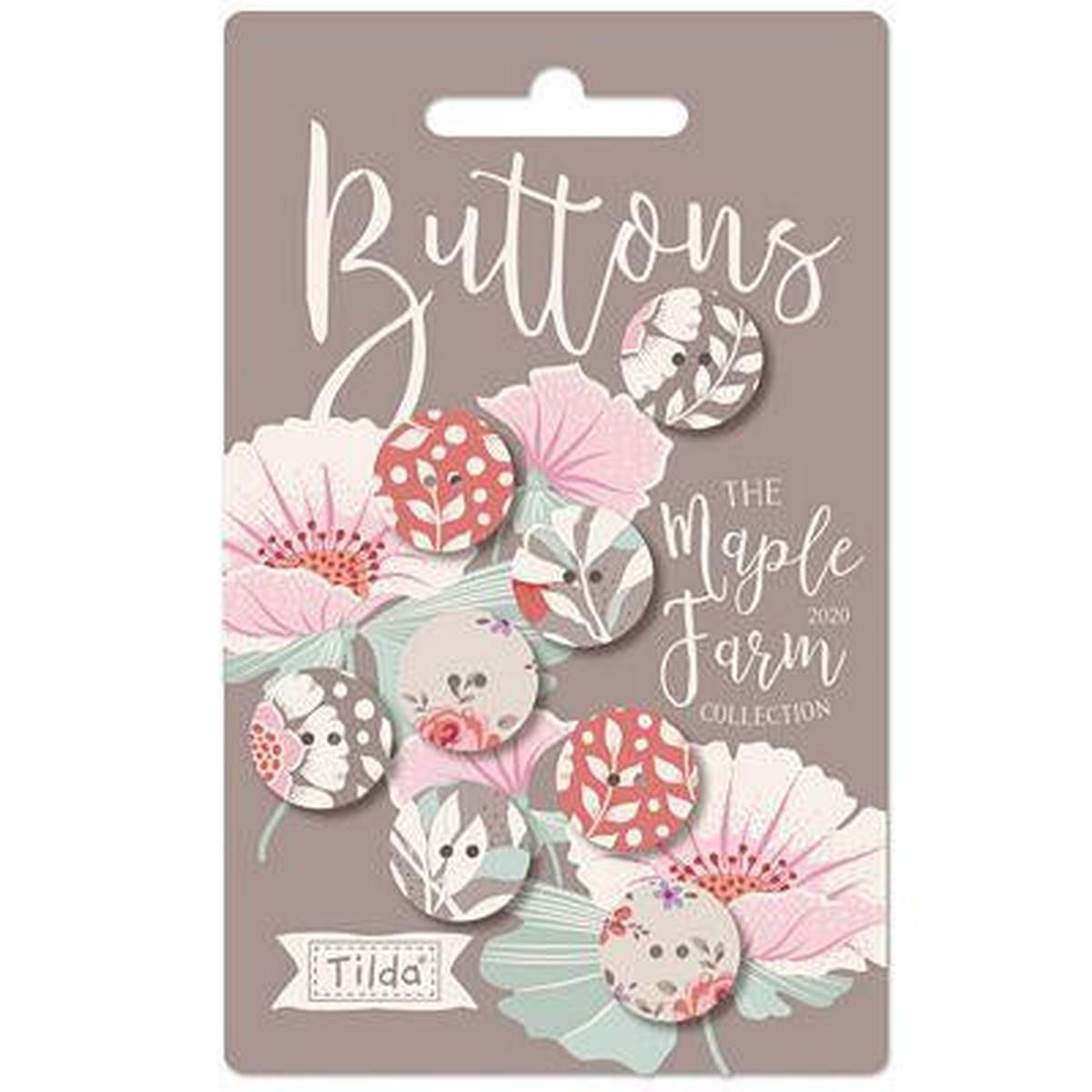 Buttons, Maple Farm by Tilda - 8 count
