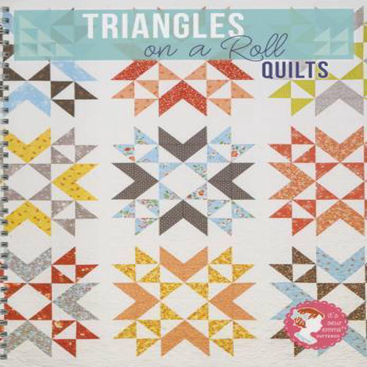PATTERN BOOK, Triangles On A Roll from It's Sew Emma
