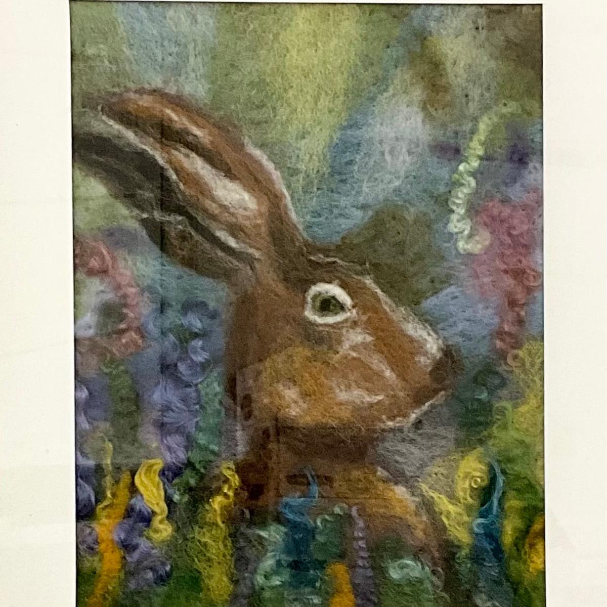 Peter - Hand Felted Framed Art