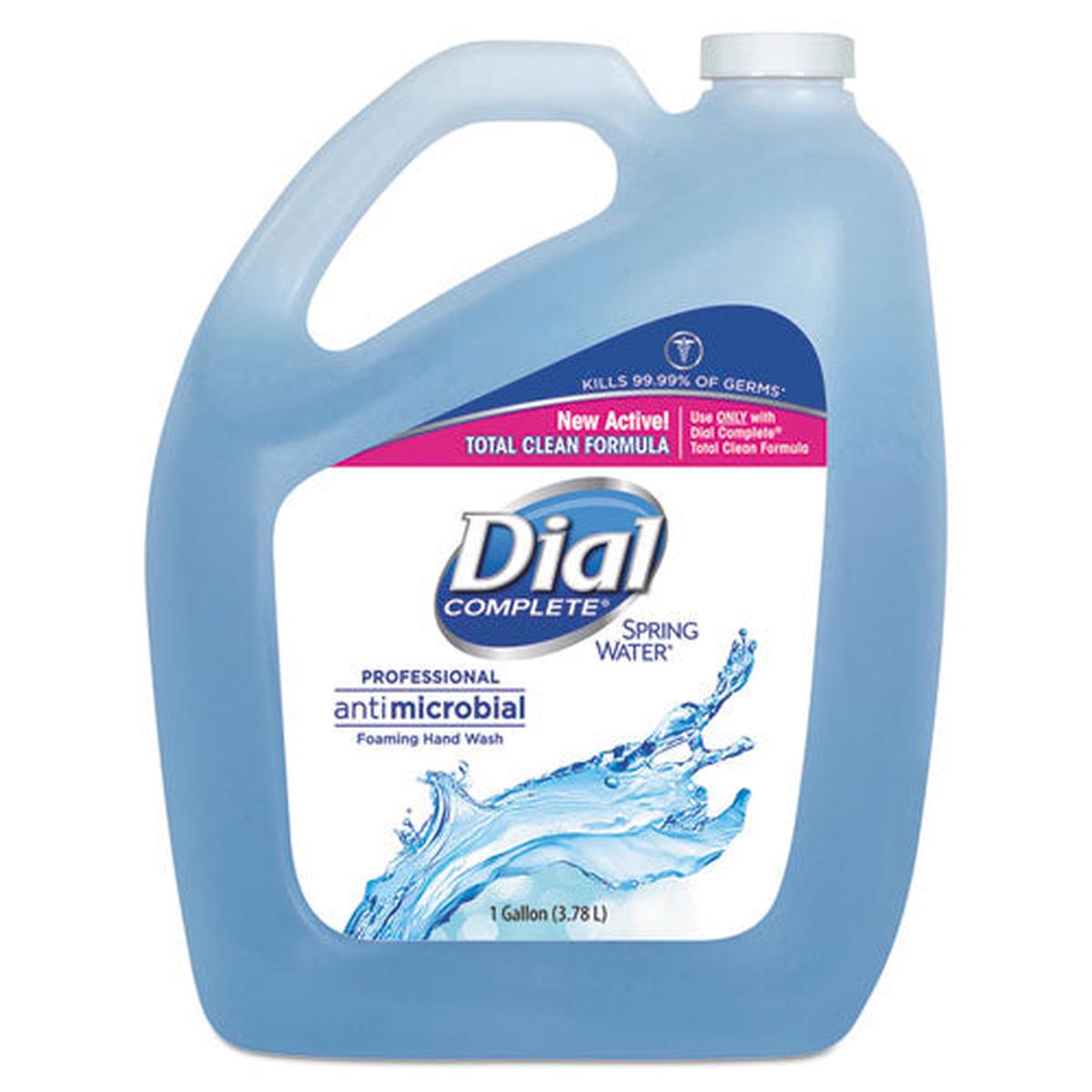 Antimicrobial Foaming Hand Wash, Spring Water, 1 Gal Bottle