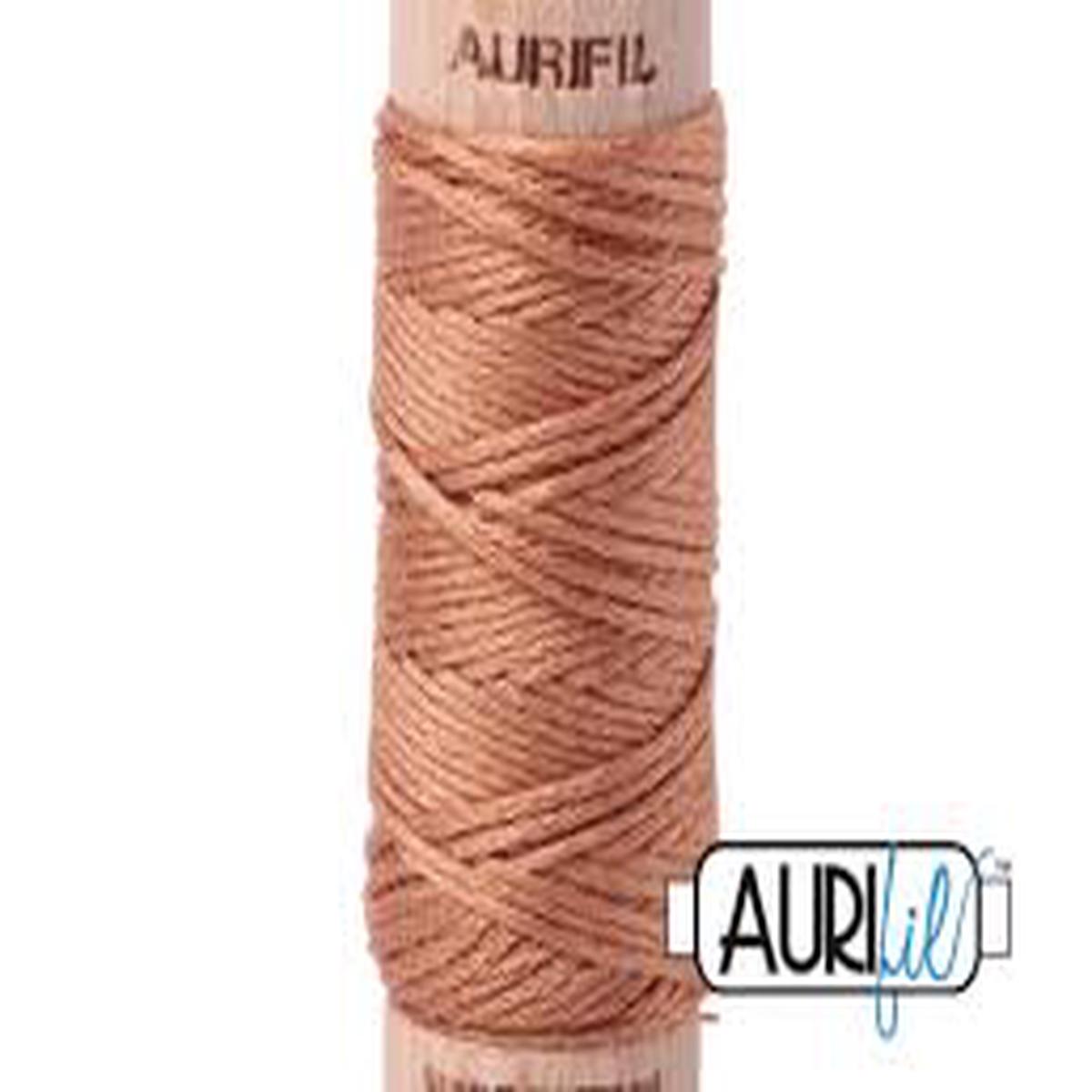 AURIFLOSS, 6 Strand Cotton Aurifil Embroidery Floss Thread - LIGHT CHESTNUT