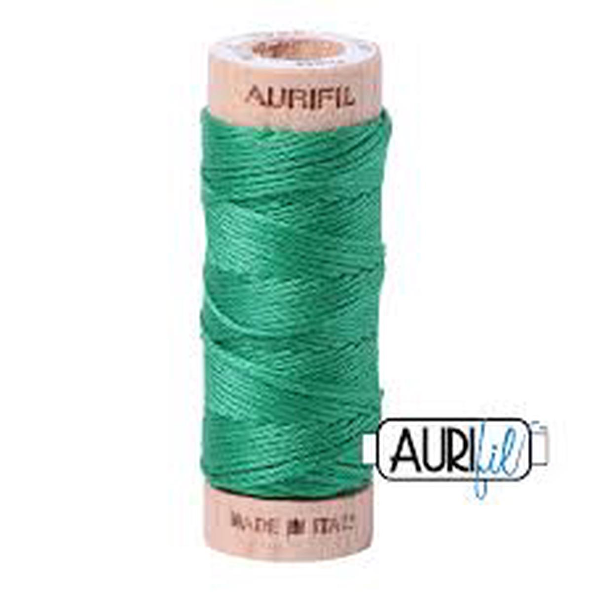 AURIFLOSS, 6 Strand Cotton Aurifil Embroidery Floss Thread - MEDIUM MINT