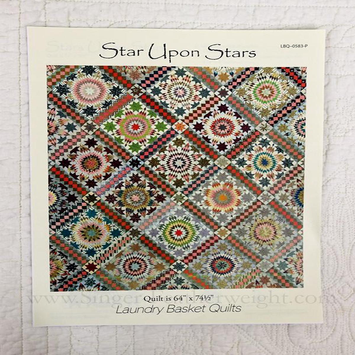 PATTERN - Star Upon Stars from Laundry Basket Quilts