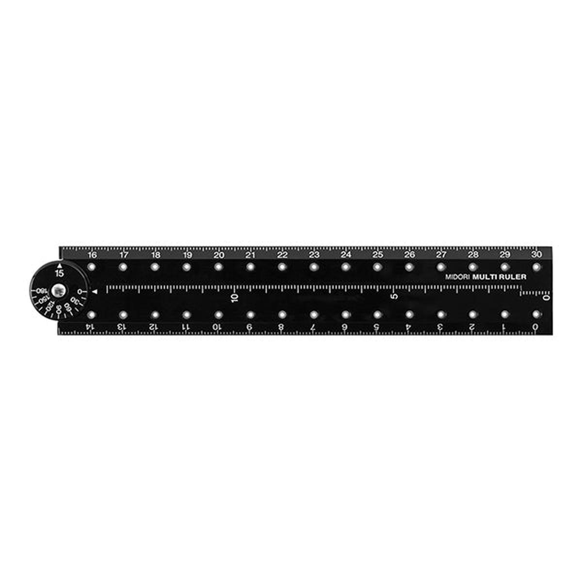 Multi Ruler <30cm> Black