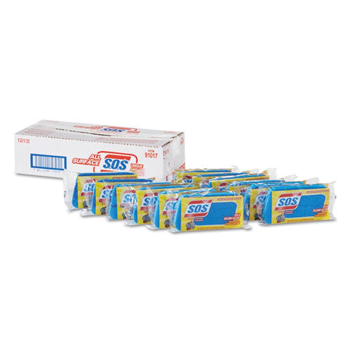 All Surface Scrubber Sponge, 2 1-2 X 4 1-2, 1