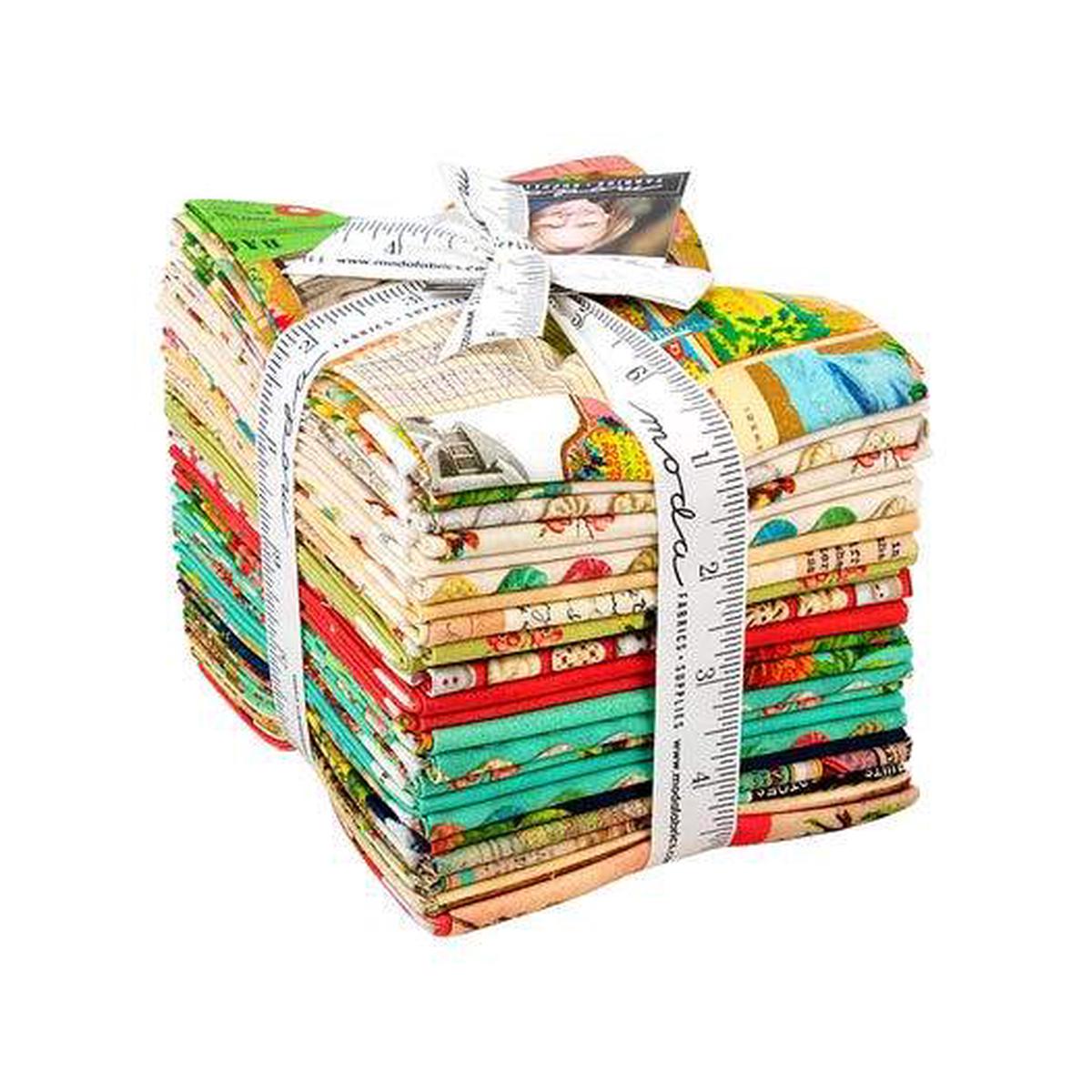 Fabric, Flea Market Mix by Cathe Holden for MODA - FAT QUARTER BUNDLE