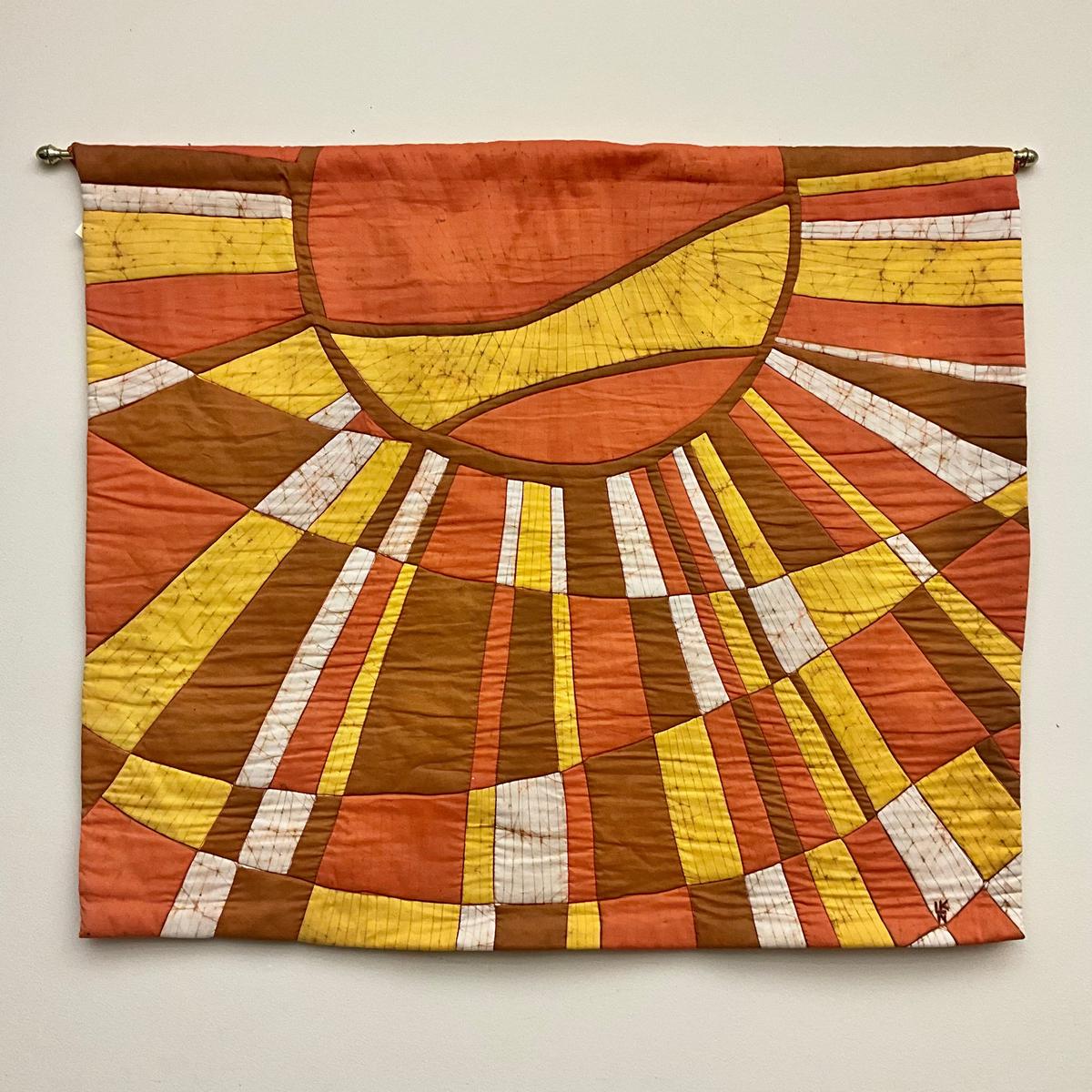 Sunrise Batik Wall Hanging