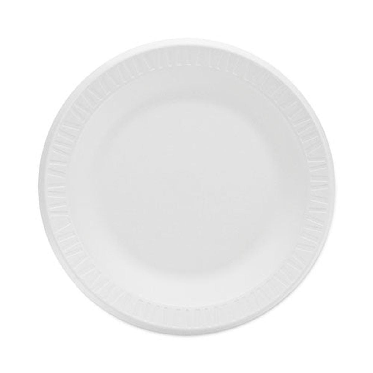 Concorde Non-laminated Foam Plate, 10.25