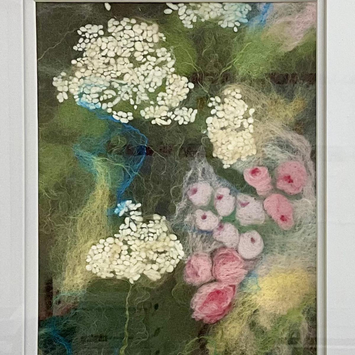 Tara's Favorite- Print of Hand Felted Framed Art