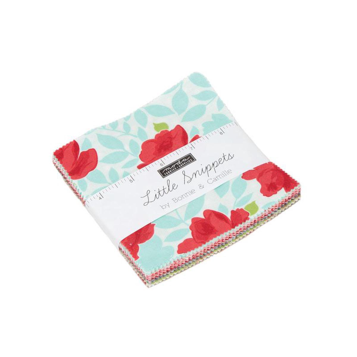 Fabric, Little Snippets Charm Pack by Bonnie & Camille - 5-INCH CHARM PACK
