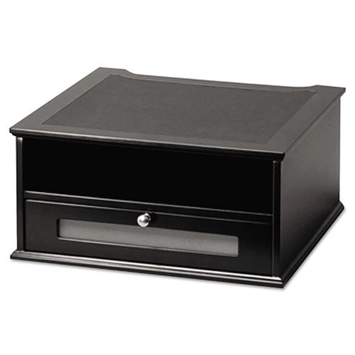 Midnight Black Collection Monitor Riser, 13