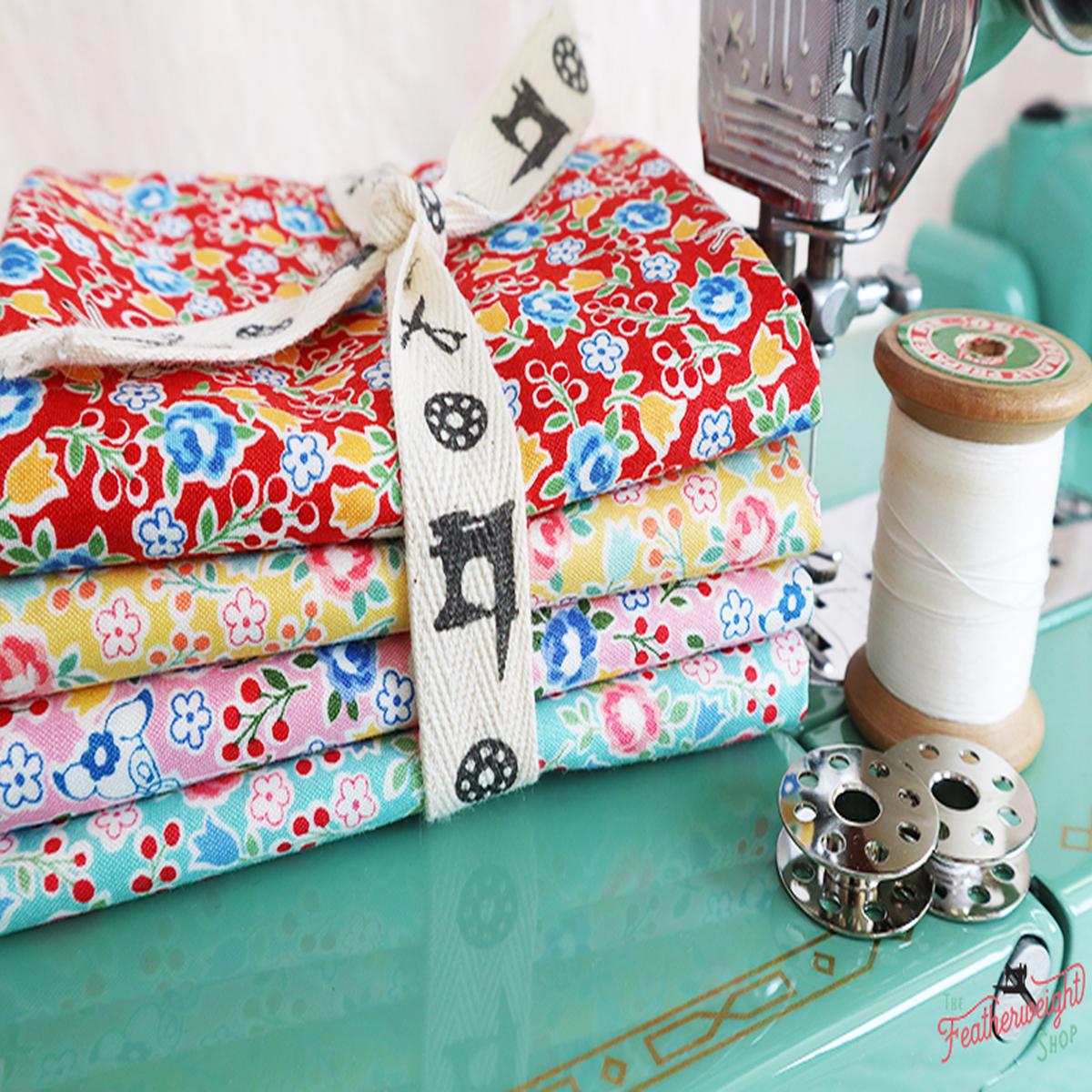 Fabric, Flora and Fawna, 30's Collection - FAT QUARTER BUNDLE