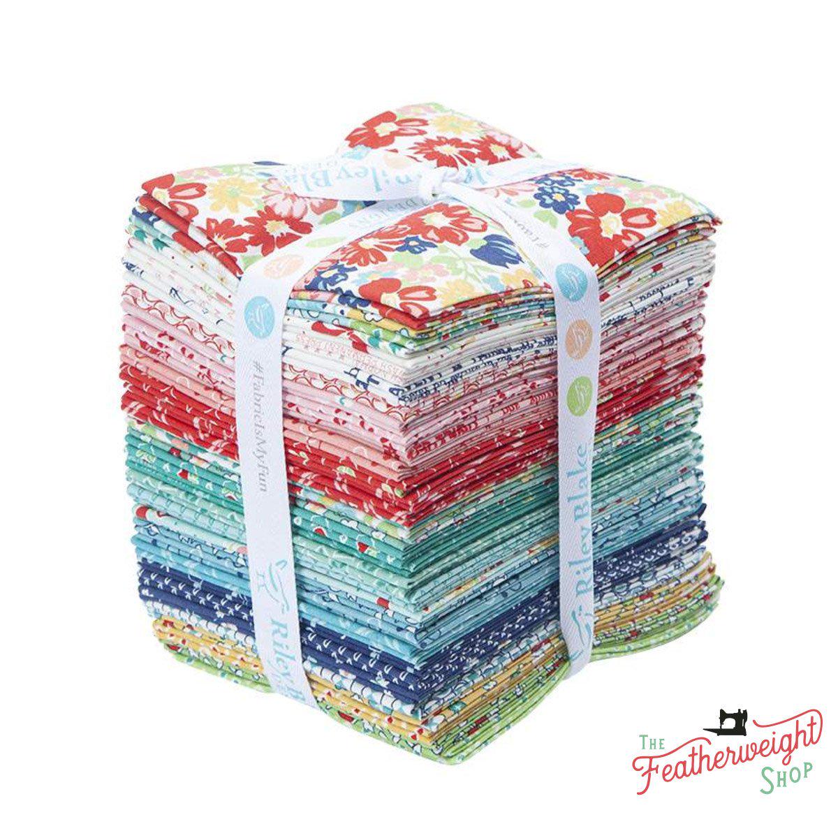 Fabric, Vintage Happy 2 by Lori Holt for Riley Blake Designs - FAT QUARTER BUNDLE