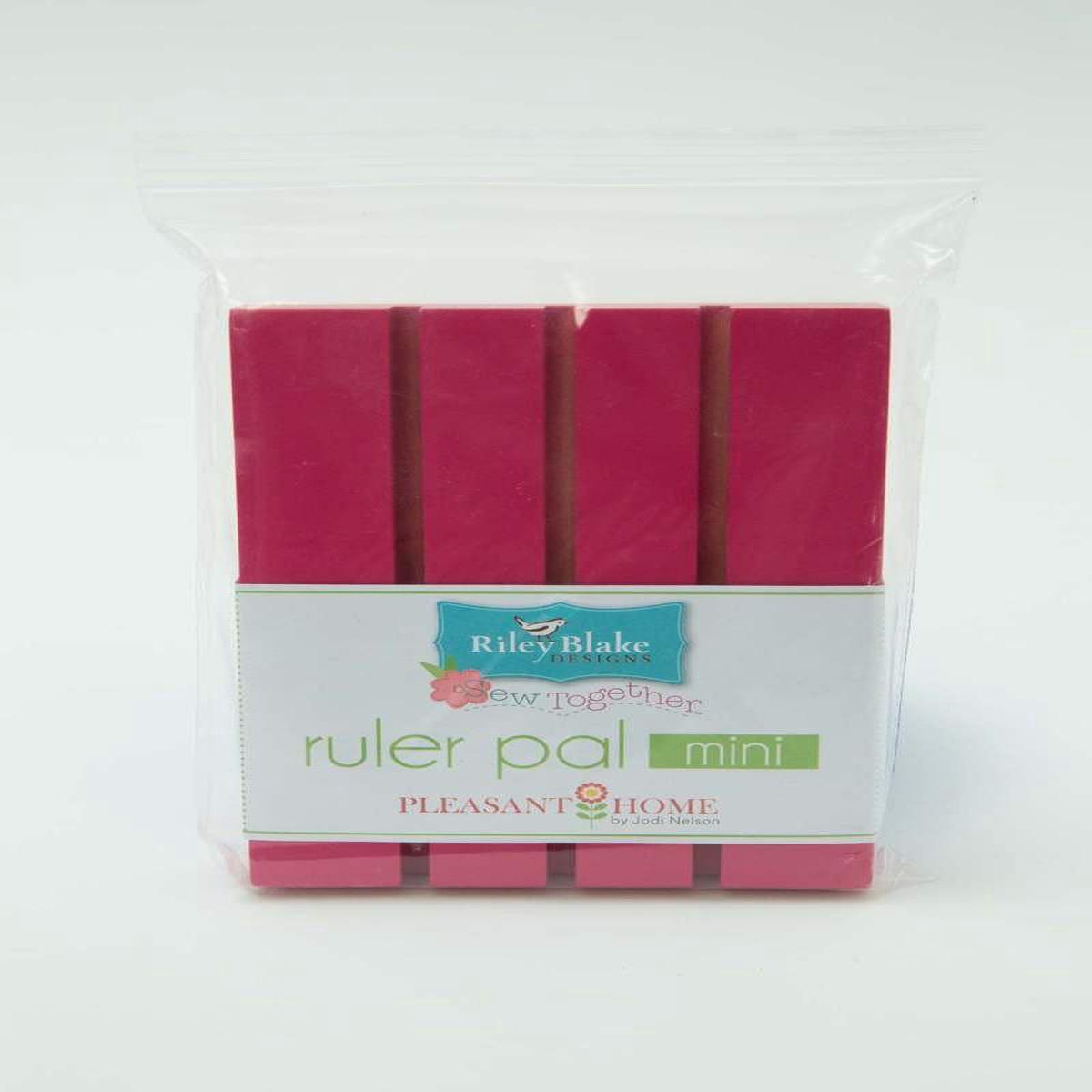 Riley Blake Ruler Pal MINI by Pleasant Home - Hot Pink