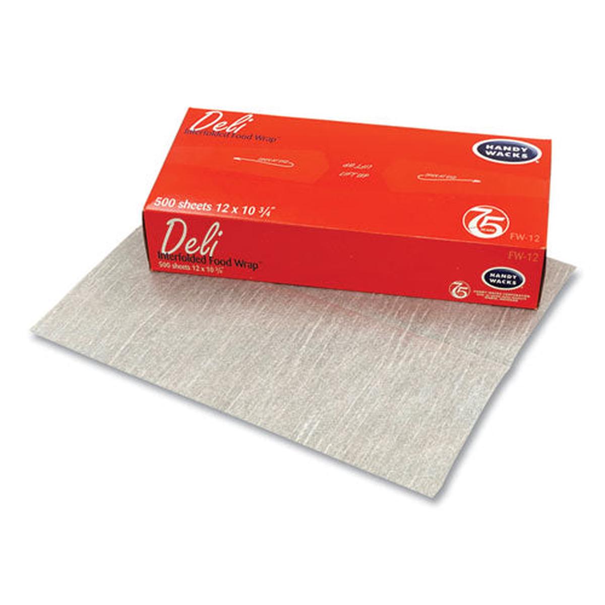 Interfolded Food Wrap, 10.75 X 12, 12/carton