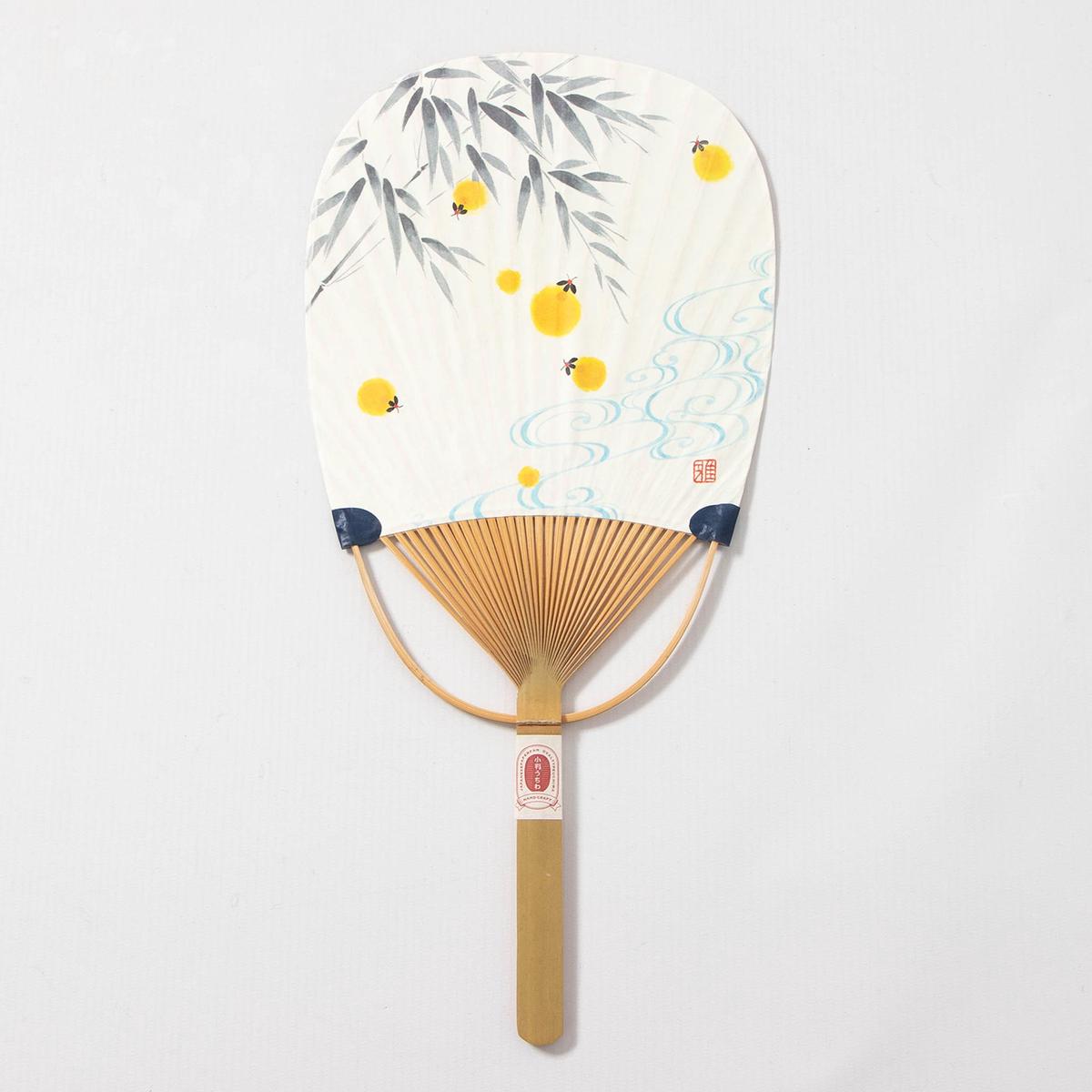 Japanese Uchiwa Fan - Firefly