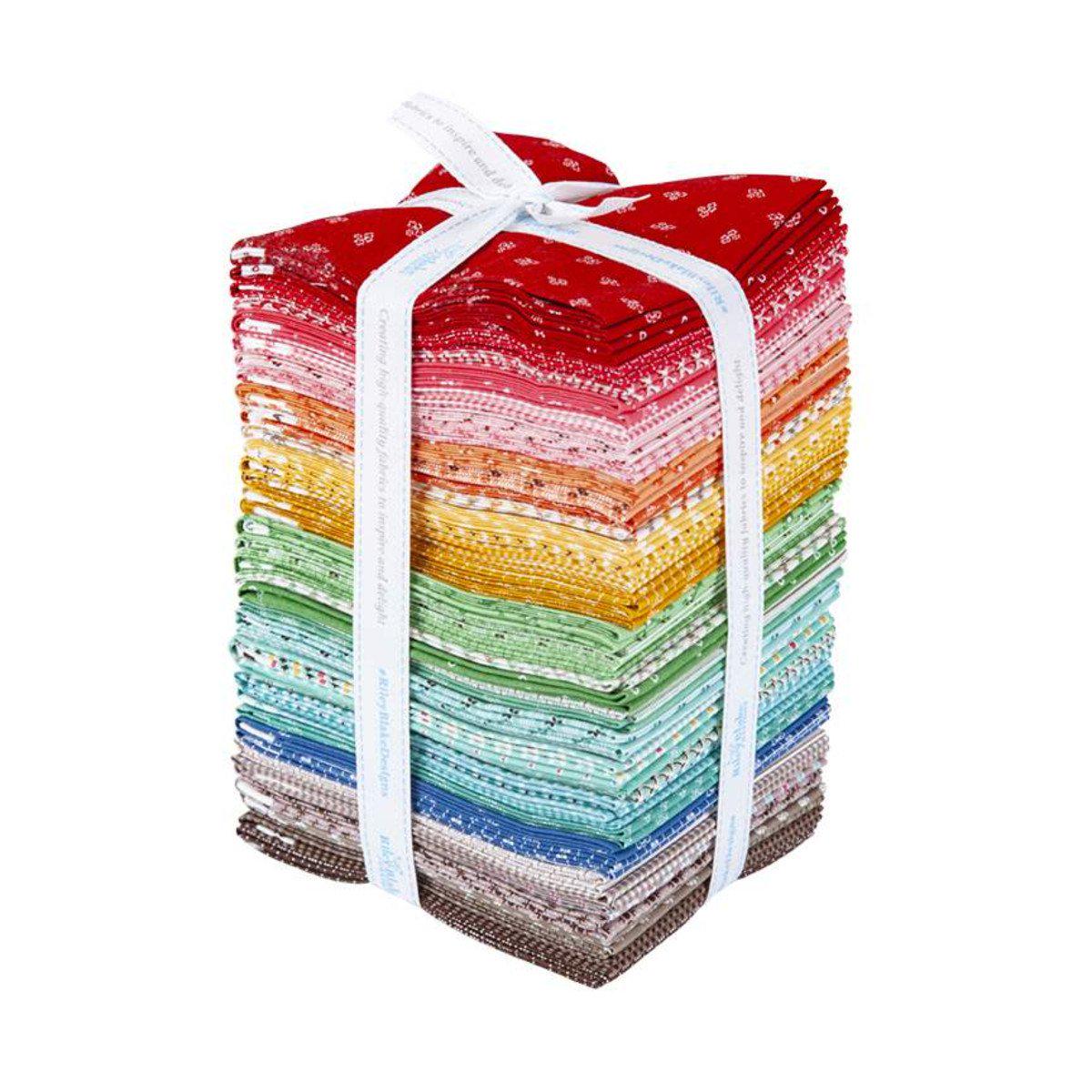 Fabric, Prim by Lori Holt of Bee in My Bonnet - FAT QUARTER BUNDLE