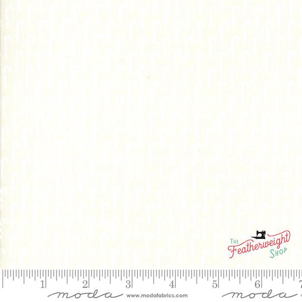 Fabric, Sweet Swell Christmas Marzipan by Urban Chiks for Moda - WHITE CANDY CANES (by the yard)