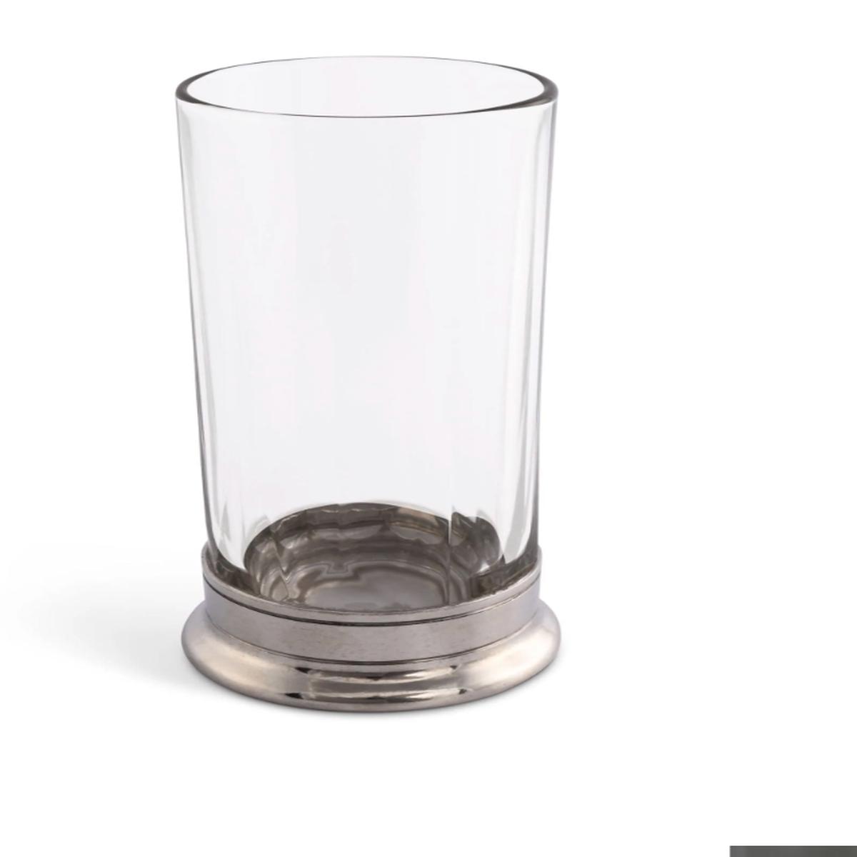 Hatched Glass Highball