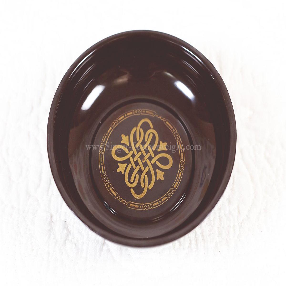 Magnetic Dish for Pins & Maintenance, BLACK & GOLD Featherweight Style